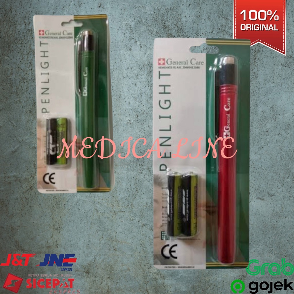 Jual Penlight hellogen/Penlight general care/Penlight GC cahaya kuning