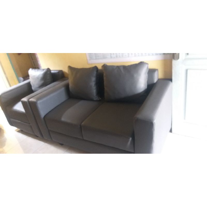 sofa baru warna abu² | Shopee Indonesia