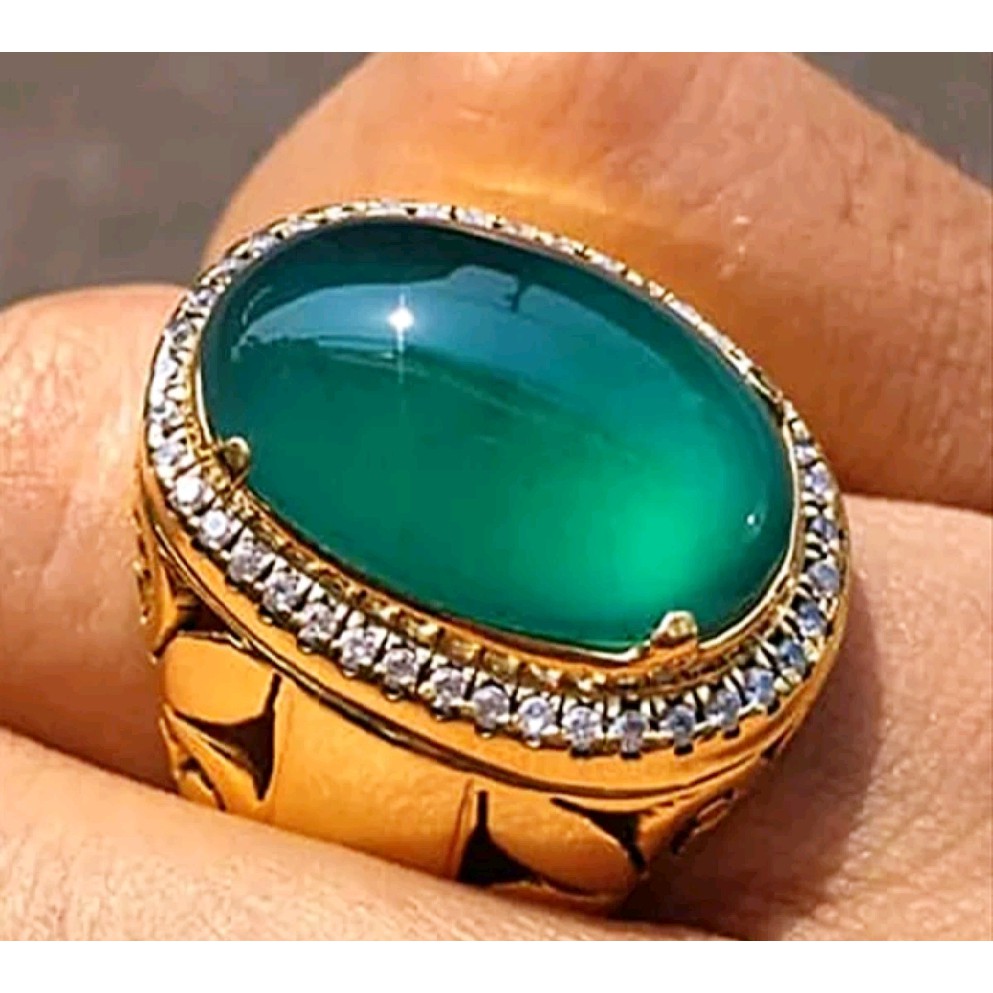 Jual Bacan Doko Bacan Gulau Bacan Coklat Bacan Murah Bacan Natural Batu Akik Batu Bacan Size 16Mm | Shopee Indonesia