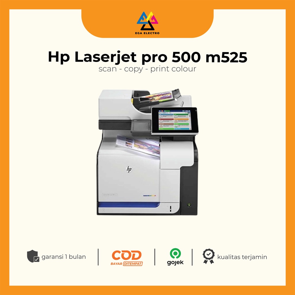 Jual Printer HP LaserJet 500 MFP M525 siap pakai Indonesia