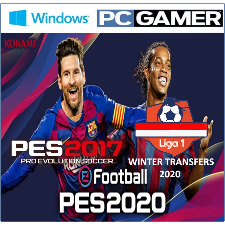 Pes 2017 Next Season Patch 2020 Liga Indonesia PC Game update Terbaru