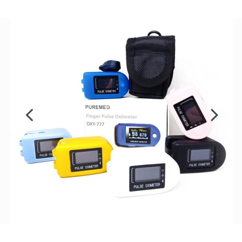Oximeter Silikon/Pulse Oximeter Puremed Oxy777/Saturasi Oksigen silicon Shopee Indonesia