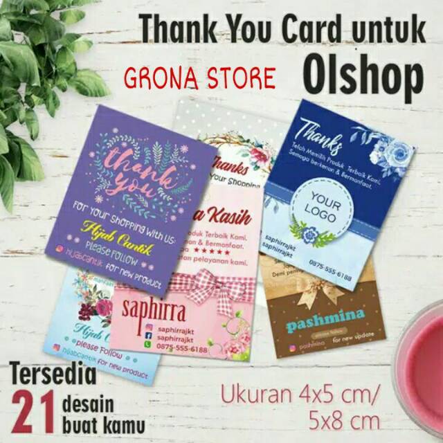 Ucapan Terimakasih Kartu Terima Kasih kartu