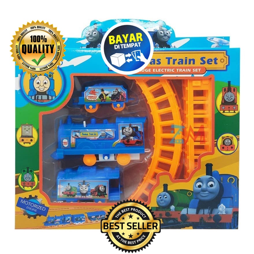 Jual Mainan Anak Rel Kereta Api Elektrik 877-33 Train Play Set | Shopee Indonesia