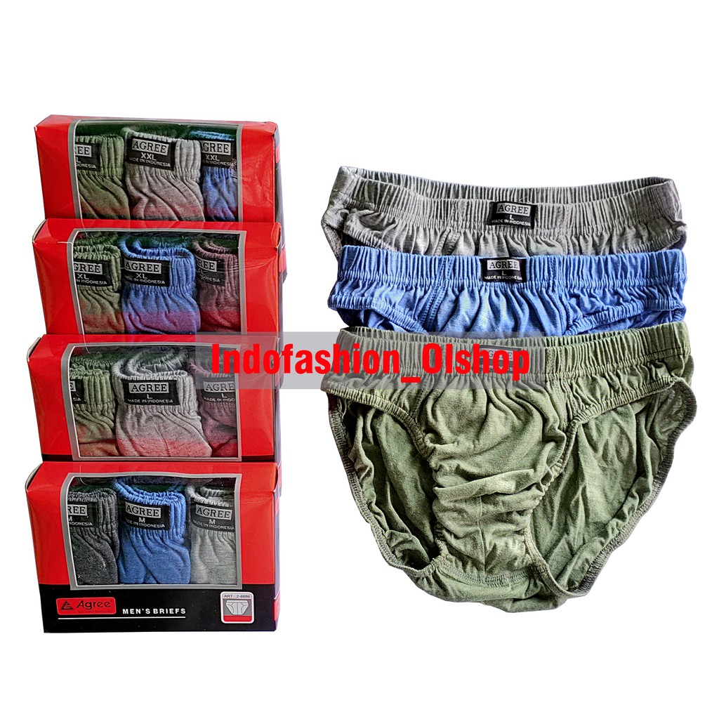 Celana dalam Pria Merk Agree Sempak Original Shopee Indonesia