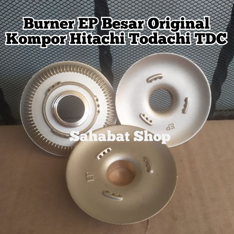 Jual BURNER KUNINGAN EP BESAR ORIGINAL KOMPOR GAS HITACHI TODACHI TDC
