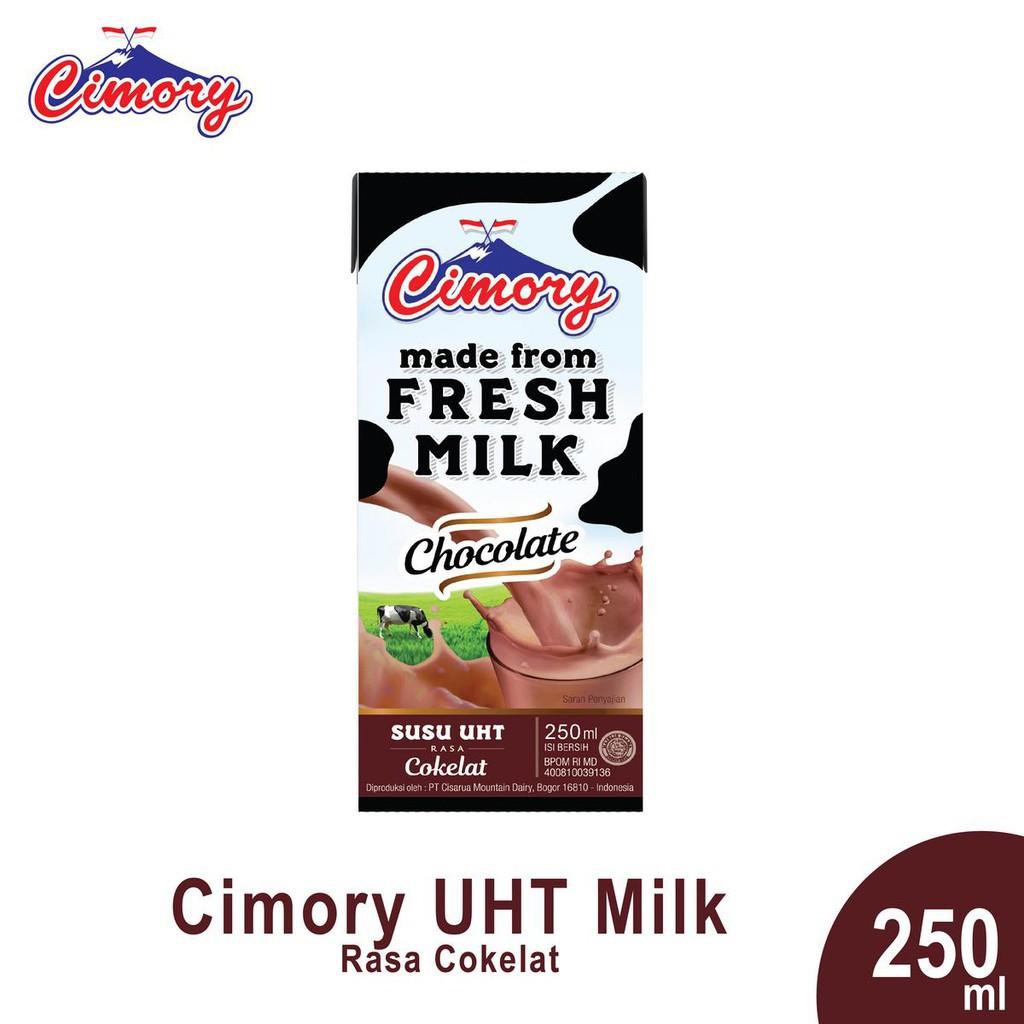 Jual Cimory Fresh Milk Coklat 250 Ml - Cimory Fresh Milk Cokelat 250 Ml Indonesia|Shopee Indonesia