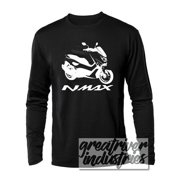 kaos motor nmax samping ( lengan panjang ) Shopee Indonesia