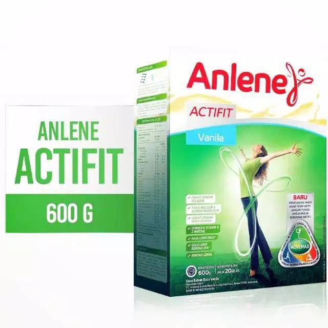 Anlene Actifit 600gr Coklat/vanila/original Shopee Indonesia