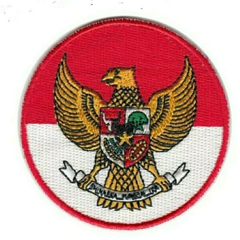 Jual Patch Emblem Badge Bet Logo Atribut Bordir Embroider Komputer Burung Garuda Pancasila Indonesia Indonesia|Shopee Indonesia 800_X_800_jpg
