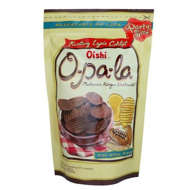 Jual Oishi Opala Kentang Coklat 100Gr | Shopee Indonesia