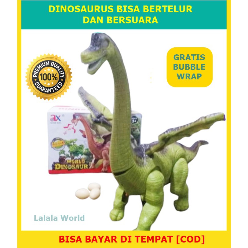Jual Mainan Anak Dinosaurus Robot Dinosaurus Bersayap Dino Bisa Bertelur Dan Berjalan A145 | Shopee Indonesia