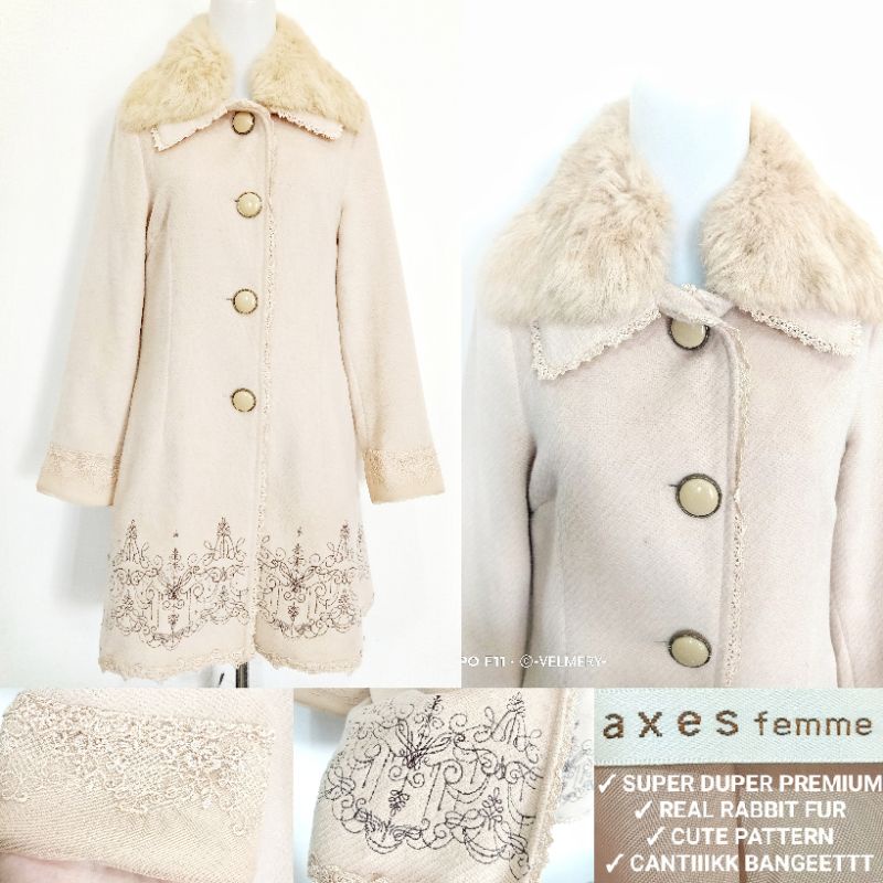 Jual WINTER COAT AXES FEMME / COAT KAWAII / COAT MEGAR Shopee Indonesia