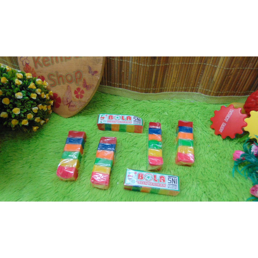 Jual Plas Mainan Anak Tk Paud Sd Plastisin Playdough Lilin Malam Murah Meriah | Shopee Indonesia