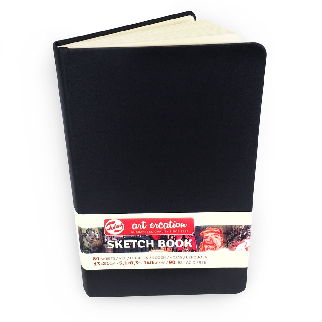 Jual Talens Art Creation Hardback Sketchbook Black 140Gsm | Shopee Indonesia