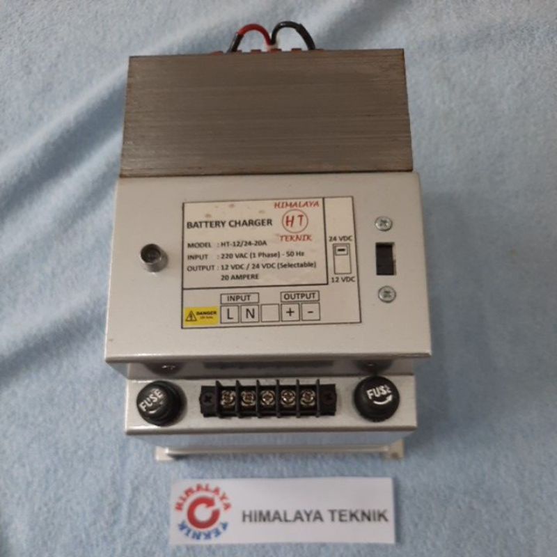 Jual Battery Charger Genset 20A, Battery Charger Genset 12/24VDC 20A