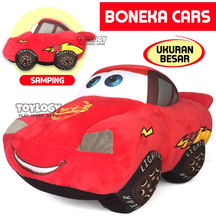 Jual Best Sellerr ! Boneka Bantal Mobil Balap Karakter Cars Lightning Mcqueen Muraahh Indonesia|Shopee Indonesia
