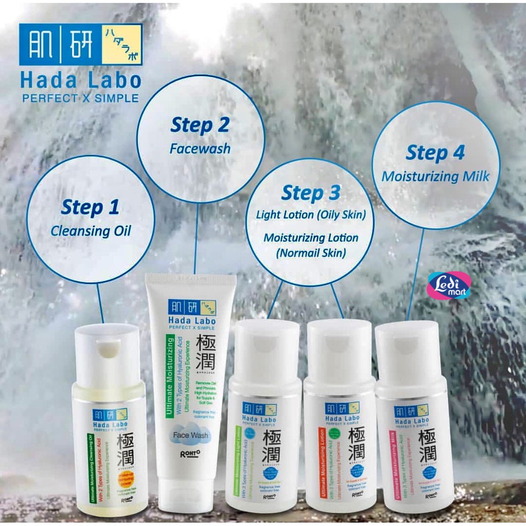 ORIGINAL Hada Labo Gokujyun Ultimate Moisturizing 100 ml BPOM / LEDI