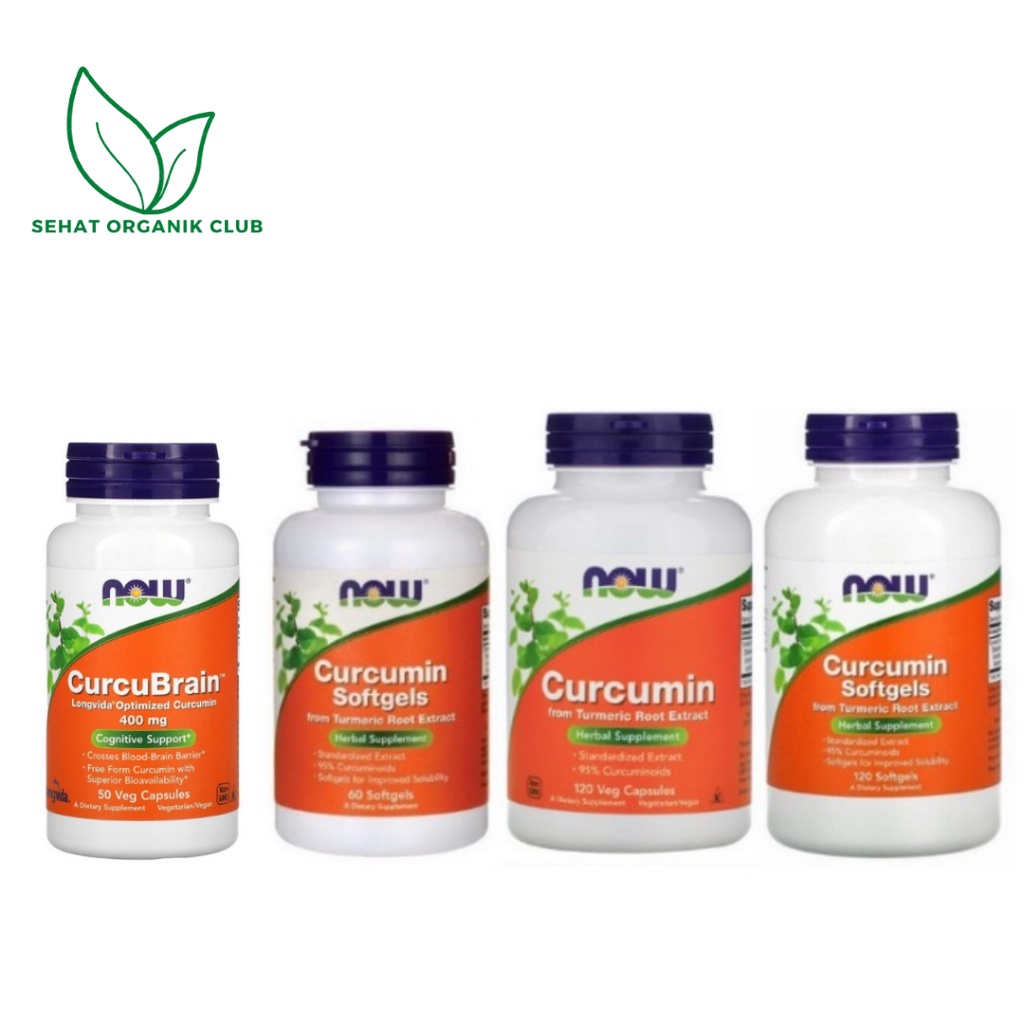 Jual Now Foods Curcumin 60 softgel ; Now Curcumin 120 Caps ; Now Curcumin 120 Softgels ; Now