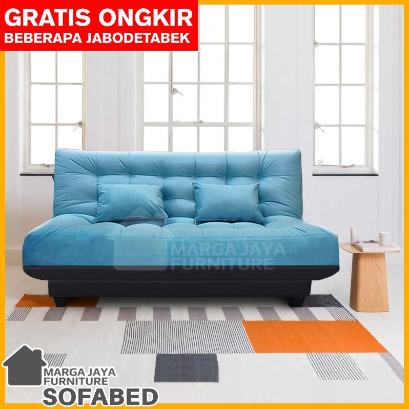 Jual Sofa bed Minimalis Platinum kursi tamu sofabed lipat Shopee