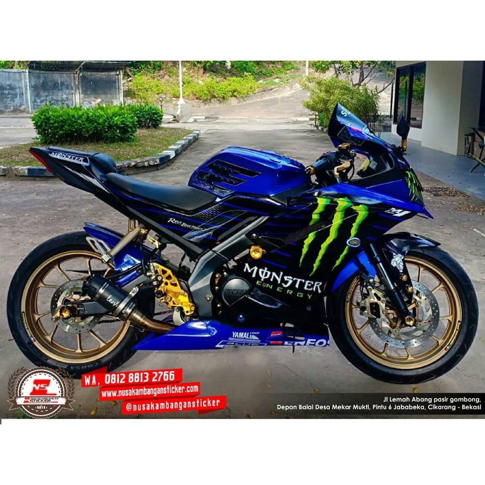 40+ Koleski Terbaik Stiker Motor Yamaha R15 Aneka Stiker