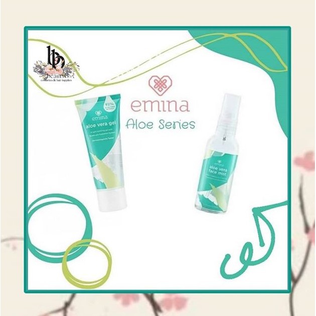 Jual EMINA Aloe Vera Gel 60ml & Face Mist 60ml Shopee Indonesia