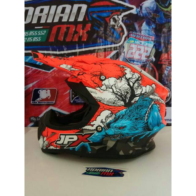 Jual Helm Cross JPX Helm Trail JPX Helm Touring Helm Cross Helm Trail Helm SuperMoto Replika