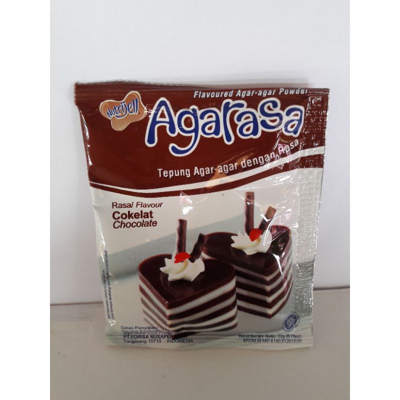 Jual Agarasa Coklat Agar-Agar Dengan Rasa/Sachet 22G | Shopee Indonesia