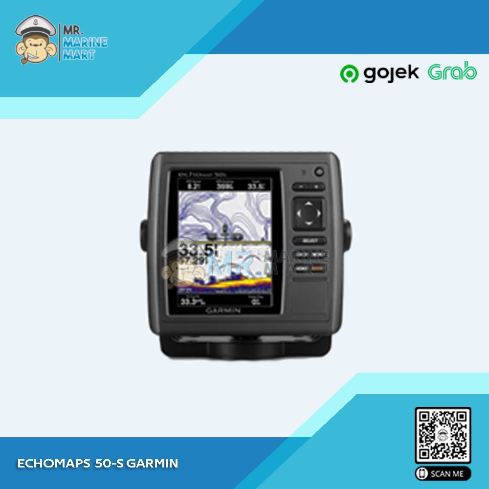Jual GPS Garmin Echomap 50S with transducer Echomap 50s GPS Shopee