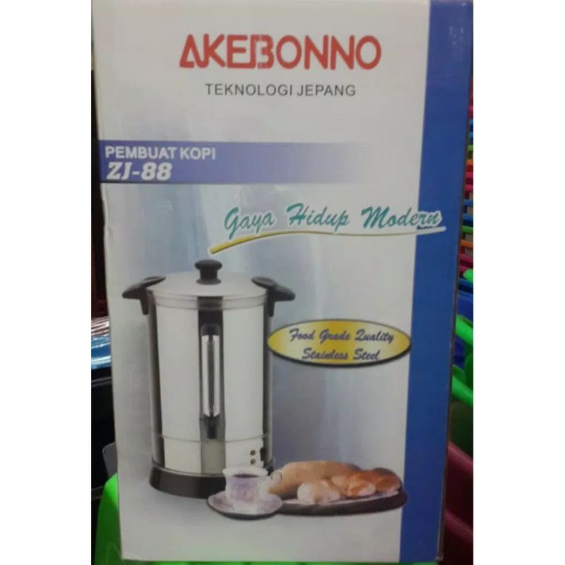 Jual water boiler coffee maker akebono zj 88 kapasitas 8,8L Shopee