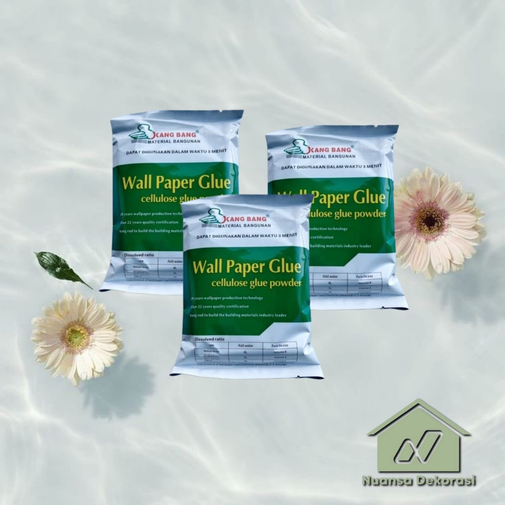 Jual Lem Wallpaper Vinyl/ Wallpaper Glue Premium Quality/ Lem Wallpaper