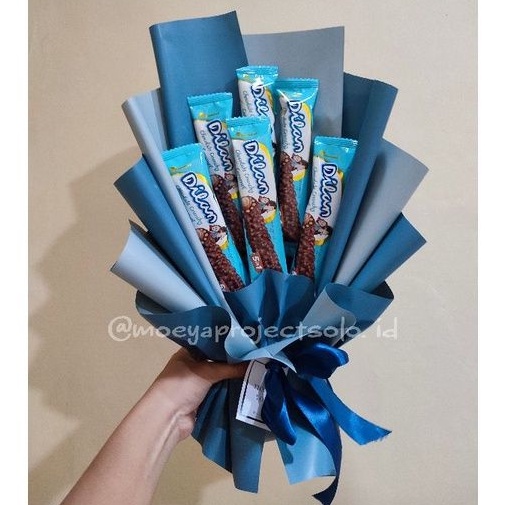 Jual Buket Snack Coklat Dilan | Buket Jajanan | Kado Wisuda | Kado Valentine | Shopee Indonesia