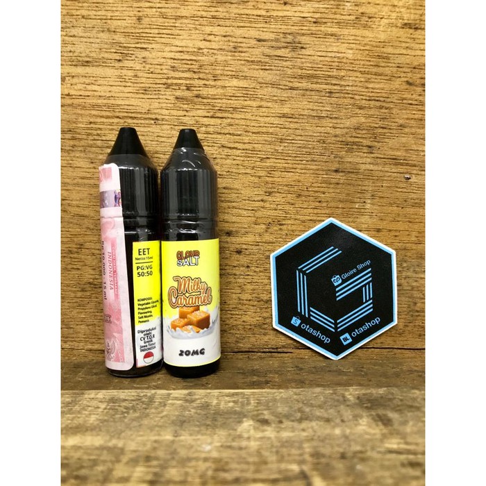 Salt Nic Cloud EJuice Milky Caramel 15ml 20mg liquid vape