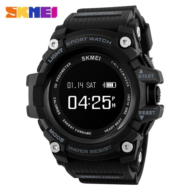 Jual Jam Tangan Pria / SKMEI 1188 / Jam Tangan Digital Smartwatch / Jam Tangan Bluetooth IOS