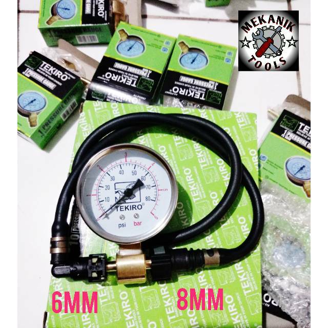 Fuel Pump Tester Alat Cek Ukur Tekanan Bahan bakar motor injeksi FPG pressure gauge Shopee