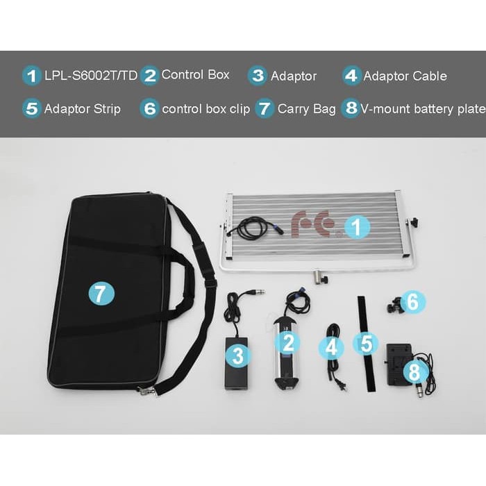 LED Pannel soft, LED LPL-6002TD Falconeyes, LED pannel super soft | Shopee  Indonesia