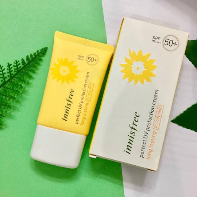 INNISFREE PERFECT UV PROTECTION CREAM LONG LASTING FOR OILY SKIN 50ML