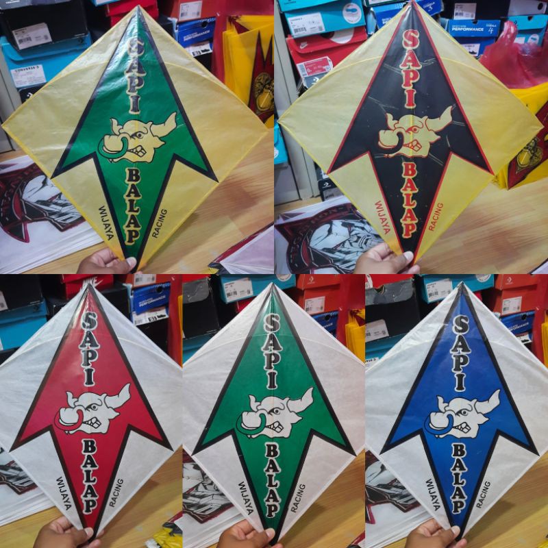 Jual Layangan Sukhoi Super Sapi Balap - Wijaya Racing | Shopee Indonesia