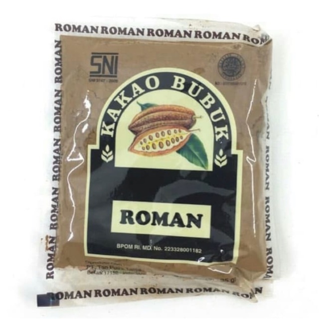 Jual Roman Kakao Bubuk / Coklat Bubuk Roman / Roman Coacoa Powder / Coklat Bubuk Murah | Shopee Indonesia