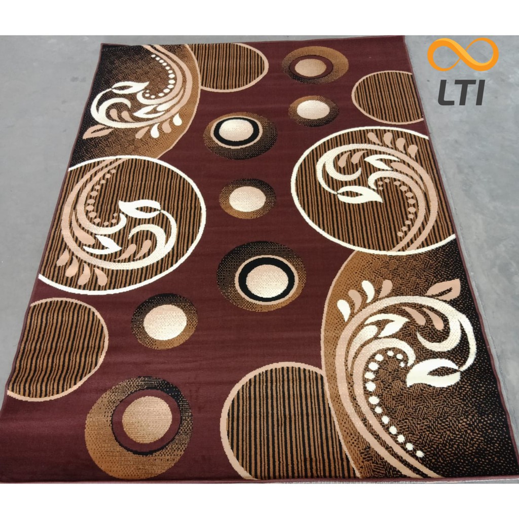 Jual Karpet Permadani Lokal Termurah Moderno Coklat 2.10 X 3.10 | Shopee Indonesia