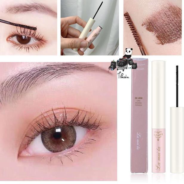 Jual [Art. 852332] Lameila / Bobeini Dark Brown Mascara / Maskara Coklat / Small Brush Head / Lengthen Na | Shopee Indonesia