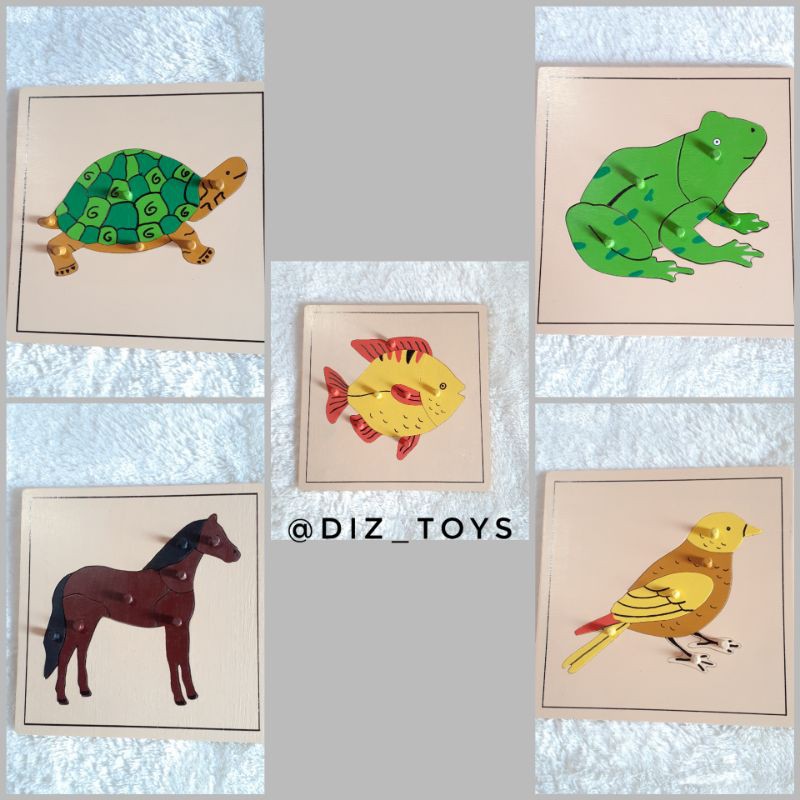 Jual Zoology Puzzle Montessori Indonesia