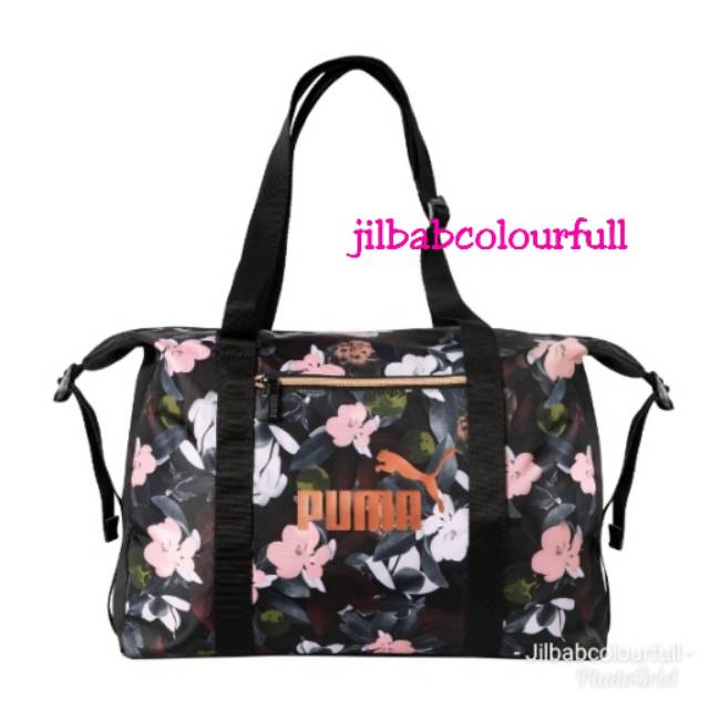 BAG PUMA DUFFLE ORIFLAME. Tas import Shopee Indonesia