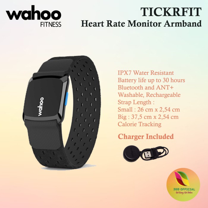 Jual Wahoo Tickrfit Heart Rate Monitor Armband Ant+ Bluetooth | Shopee Indonesia