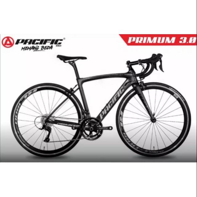 Sepeda Balap Road Bike Pacific Primum 3 karbon Carbon Keren Harga