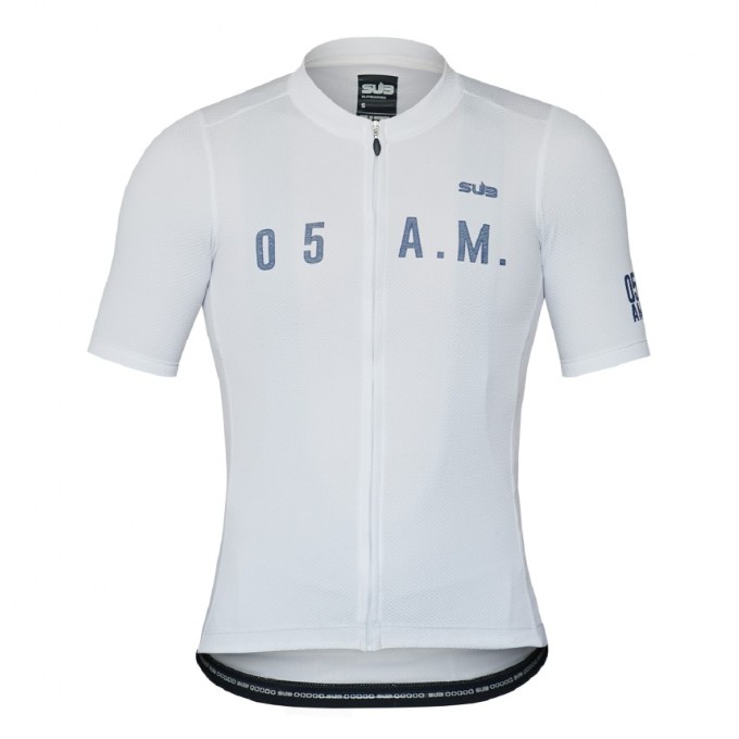 jersey sepeda roadbike sub jersey 05AM white putih original baru