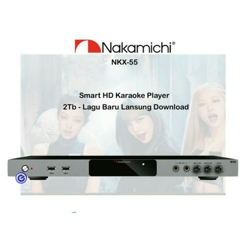 Jual Player karaoke nakamichi nkx 55/Nakamichi NKX 55/Player nakamichi