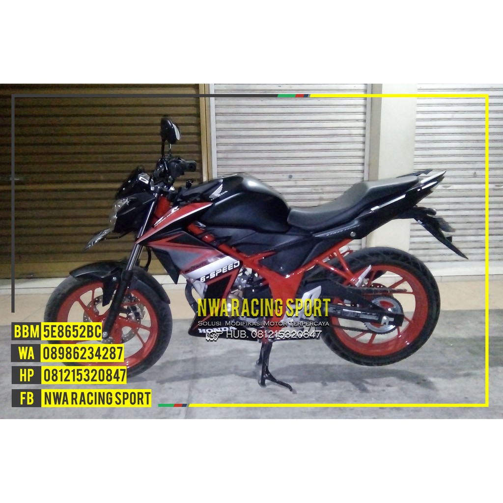 30+ Koleksi Modifikasi Motor Cb150r Hitam Dop Terlengkap