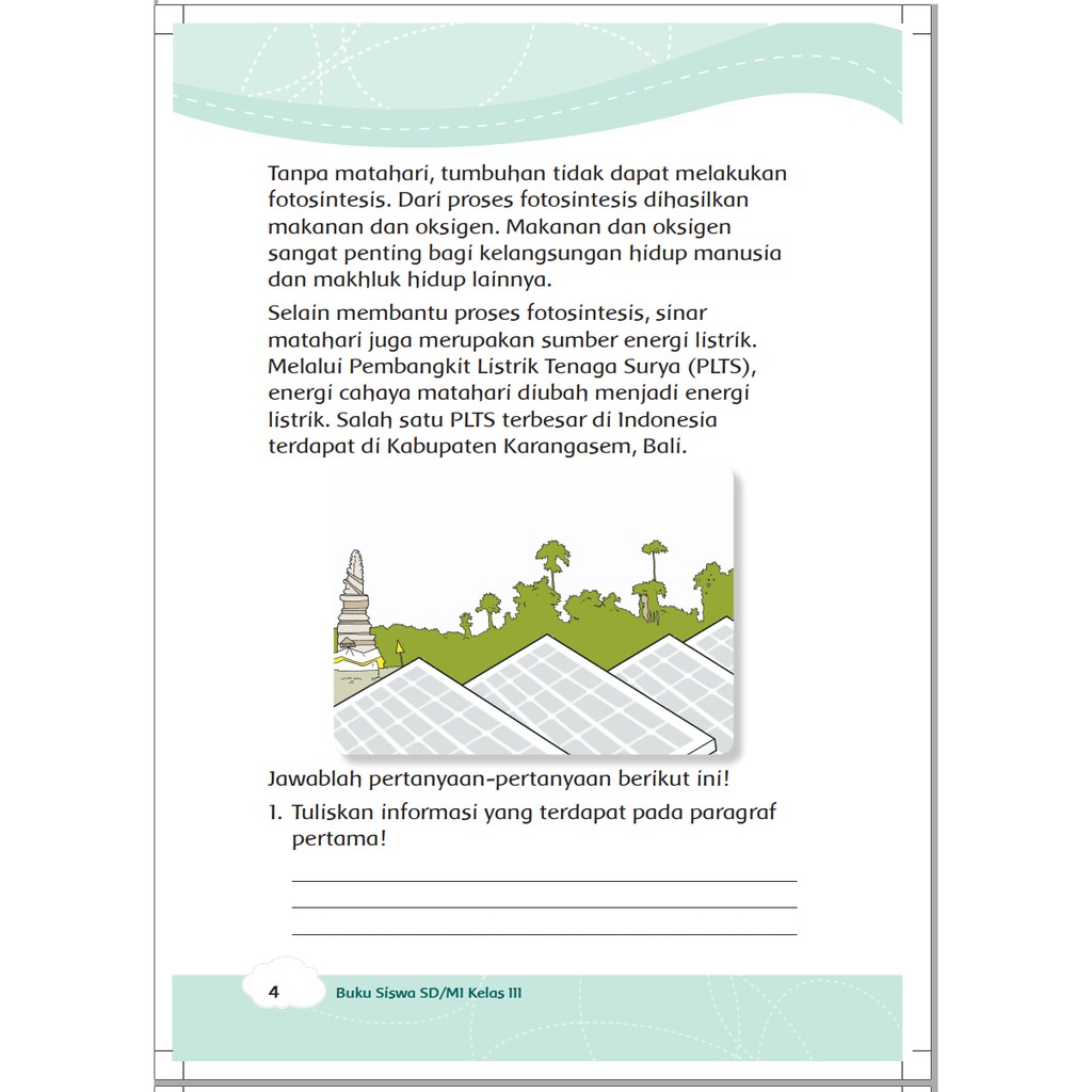 Tematik Kelas 3 Tema 6 Energi dan Perubahannya Revisi 2018 | Shopee  Indonesia