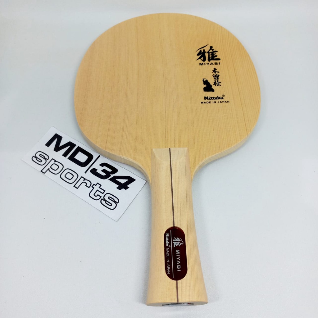 Jual KAYU NITTAKU MIYABI Kayu / Blade / Bet Pingpong Murah Shopee